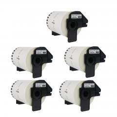 Kompatible Brother-Etiketten DK-22243 5 Rollen