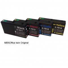 Kompatible Epson-Tintenpatronen T7011, T7012, T7013, T7