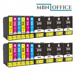 Kompatible Epson-Tintenpatronen T27 XL alle Farben 20 S