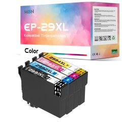 Kompatible Epson-Tintenpatronen T29 XL alle Farben 4 St