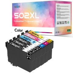 Kompatible Epson-Tintenpatronen T502 XL alle Farben 6 S
