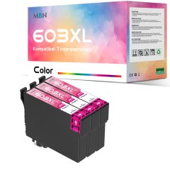 Kompatible Epson-Tintenpatronen T603MA XL 3 St�ck