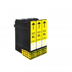 Kompatible Epson-Tintenpatronen T603YE XL 3 St�ck