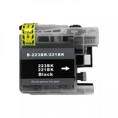 1x Brother Tintenpatronen kompatibel  LC223 schwarz