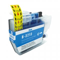 1x Brother LC3213 CY kompatible Druckerpatrone g�nstig 