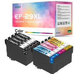Kompatible Epson-Tintenpatrone T29 XL alle Farben 10 St