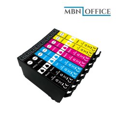Kompatible Epson-Tintenpatronen T405 XL alle Farben 8x