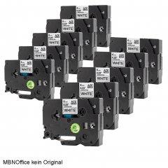 10 Brother Schriftb�nder TZE211 kompatibel kaufen
