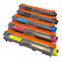 Kompatible Brother-Toner TN241, 242, 245, 246 alle Farben 5 St�ck